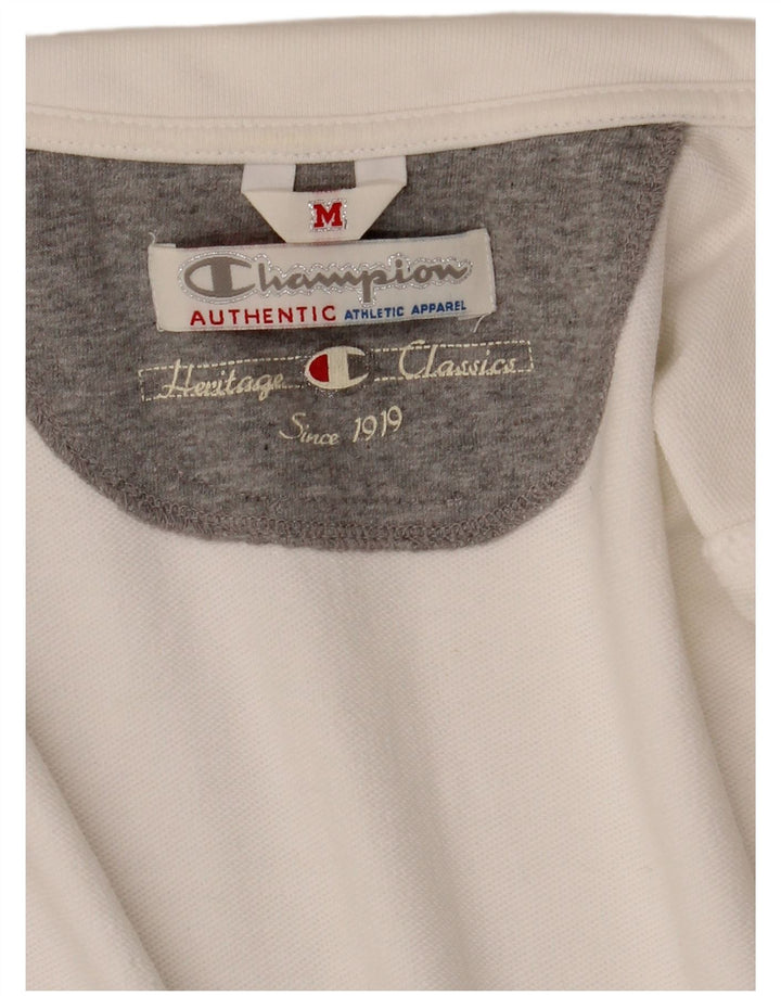 Champion Womens Heritage Classics Træningsdragt Topjakke UK 14 Medium White