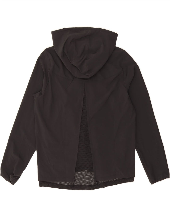 ADIDAS Womens Hooded Rain Jacket UK 16 /18 Large Grey Polyester Vintage Adidas and Second-Hand Adidas from Messina Hembry 