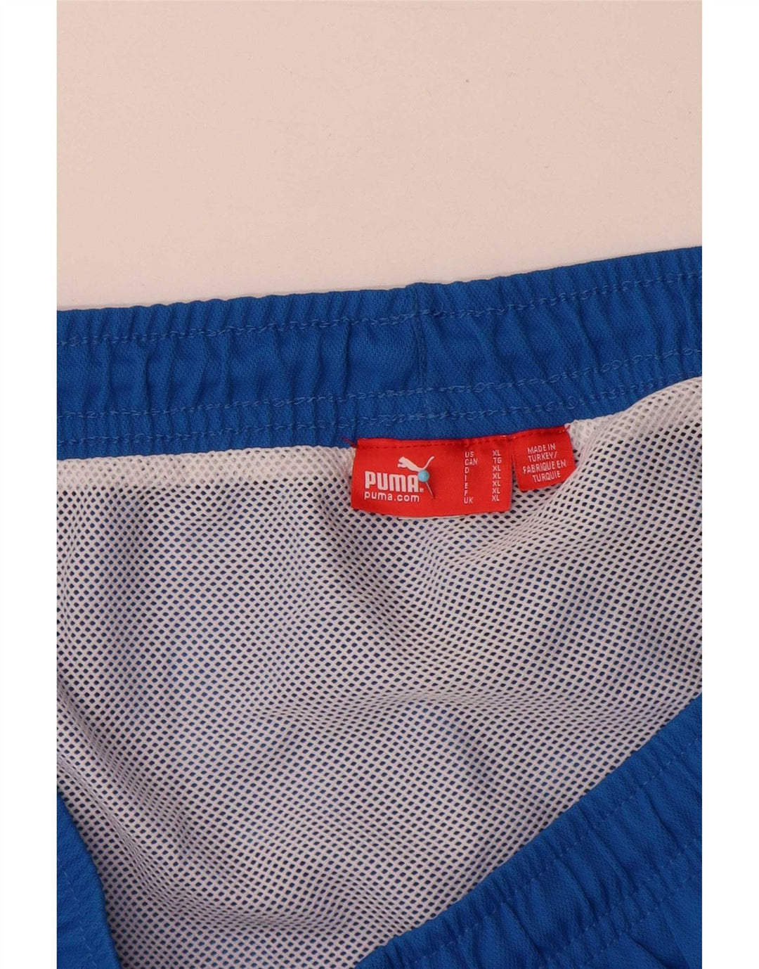 Puma Herre grafiske sportsshorts XL Blå