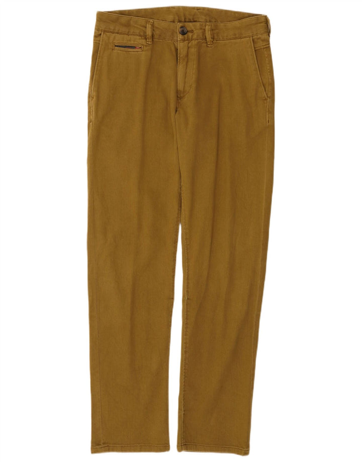 Diesel Herre Regular Chino Bukser W29 L31 Khaki Bomuld