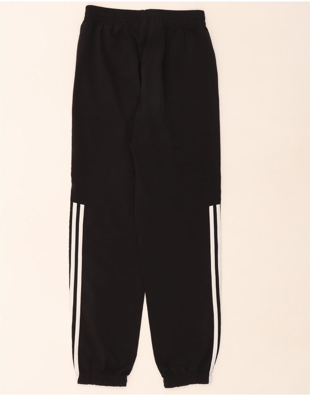 Adidas Drenge Træningsdragt Bukser Joggers 13-14 År Sort Polyester