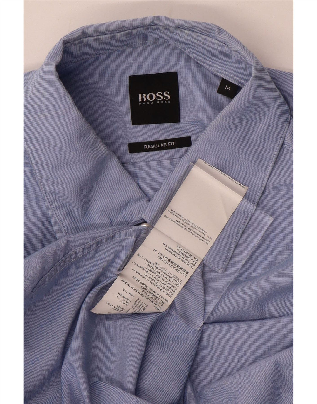 Hugo Boss Herre Regular Fit skjorte Medium Blue Cotton