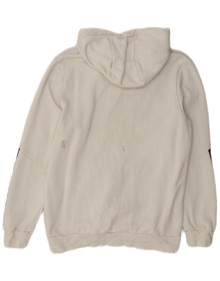 Puma Herre grafisk hættetrøje Jumper Medium White Colourblock Bomuld