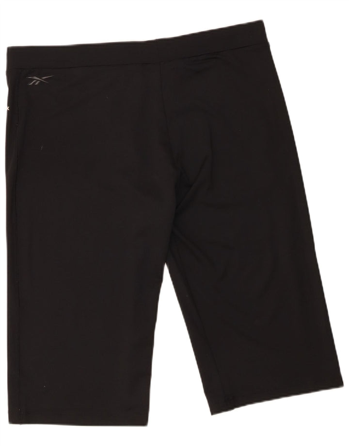 Nike Bermuda sportsshorts til kvinder UK 18 XL sort polyester