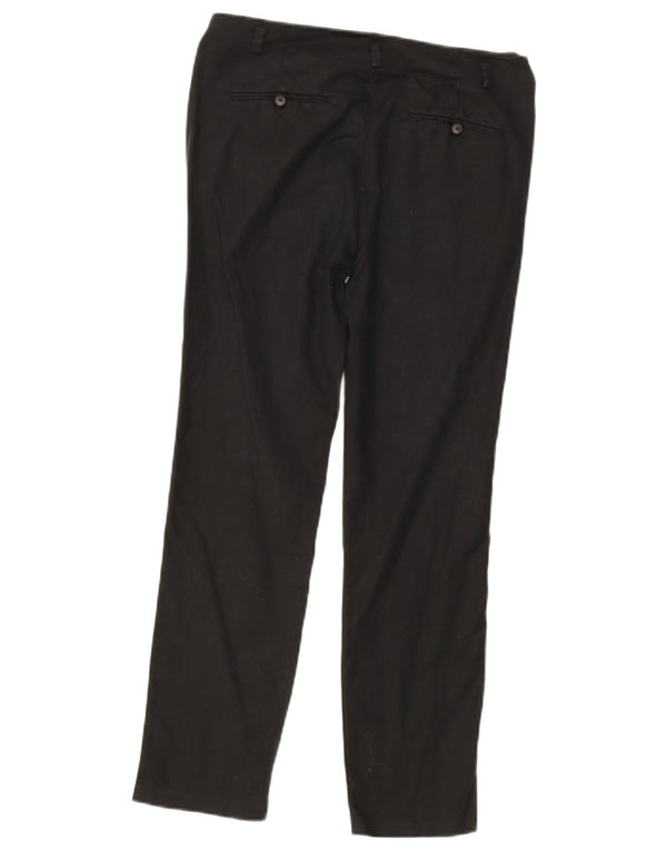 Zara Dame Slim Chino Bukser EU 36 XS W26 L27 Sort
