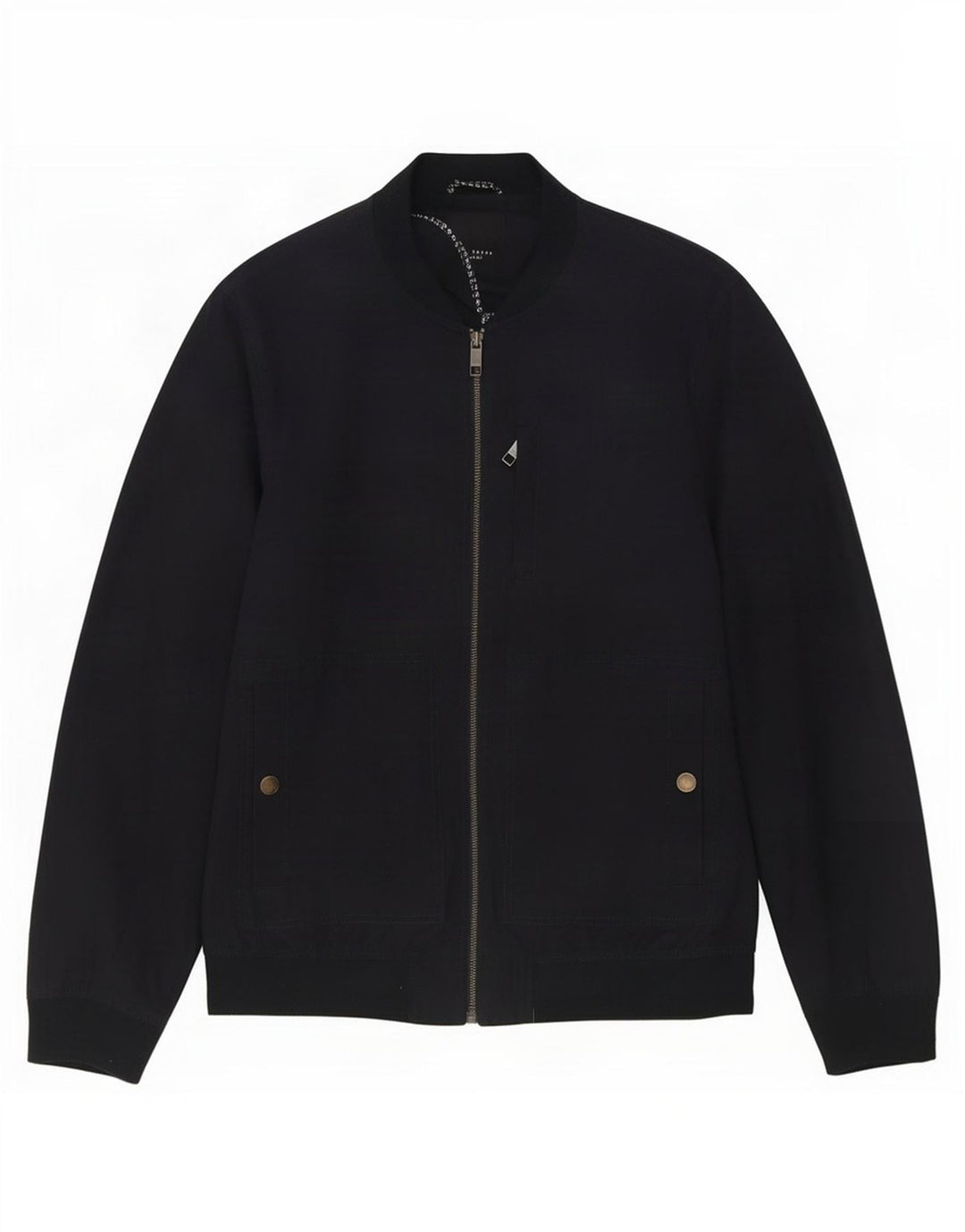 Ted Baker Herre Bomberjakke Str. 6 2XL Navy Blue Polyester