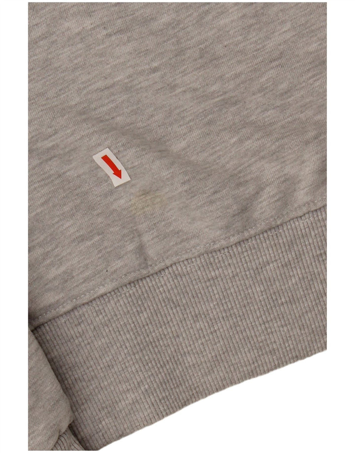 Superdry Grafisk Sweatshirt-trøje til mænd Medium Grey Flecked Bomuld