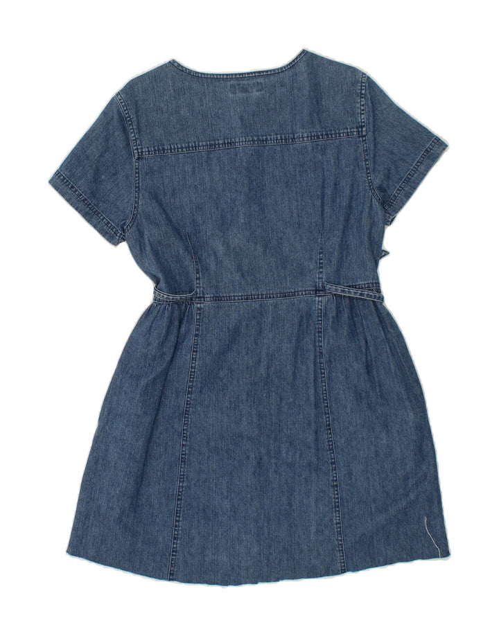 L.L.BEAN Womens Denim Dress US 10 Medium Blue Cotton Vintage L.L.Bean and Second-Hand L.L.Bean from Messina Hembry 