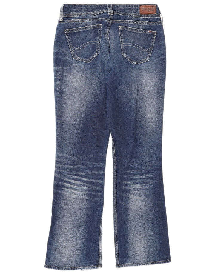 Tommy Hilfiger Dame Bootcut Jeans W28 L30 Blå Bomuld