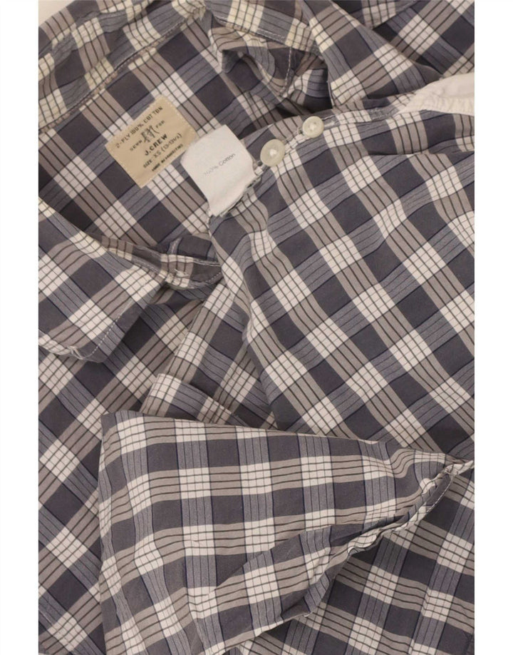 J. Crew Herreskjorte str. 13 1/2 XS Grå ternet bomuld