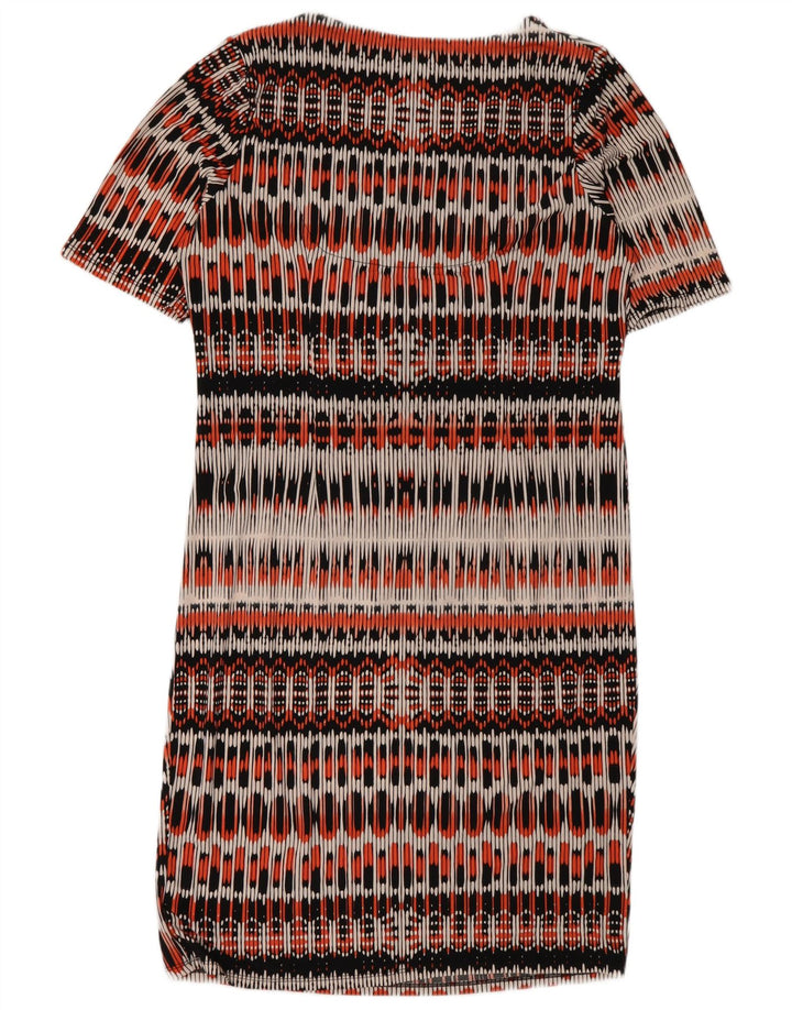 Marks & Spencer Womens Shift Dress UK 16 Large Multicolored Geometric