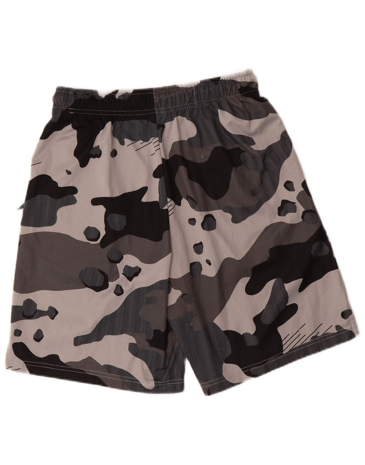 Nike Herre Dri Fit Sportshorts Medium Grey Camouflage Polyester