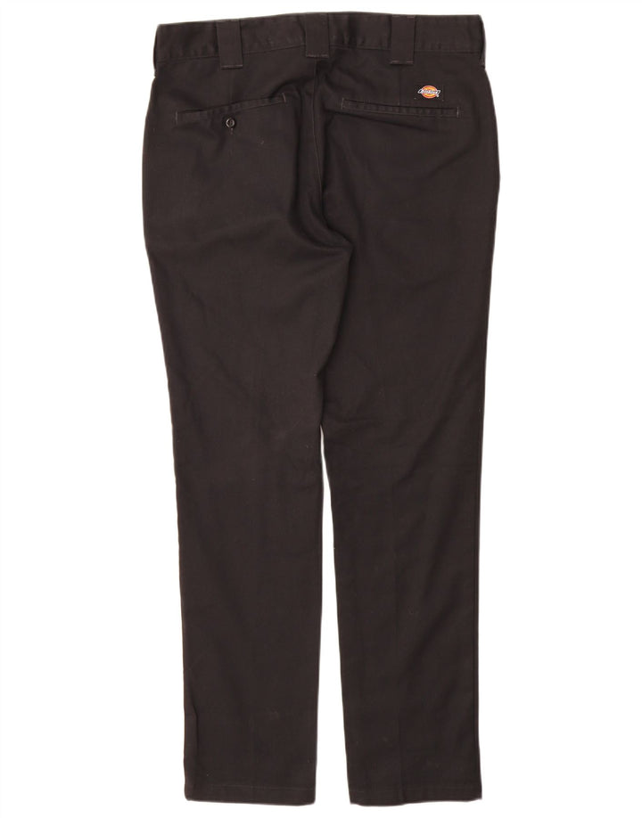 Dickies Herre Slim Fit Chino Bukser W32 L32 Sort Polyester