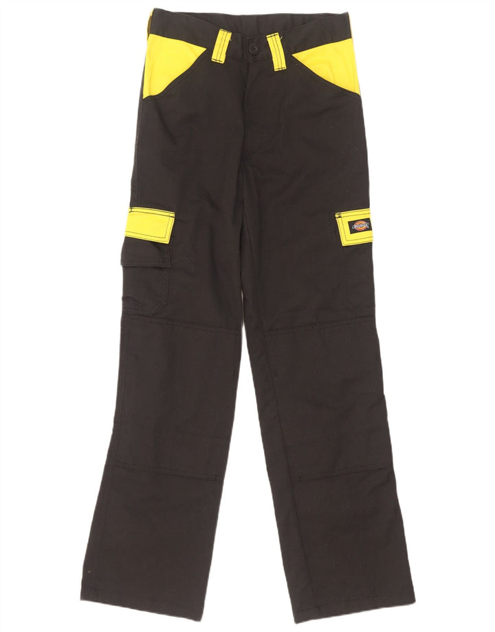 Dickies Straight Cargo bukser til mænd W26 L31 Sort Colourblock Polyester