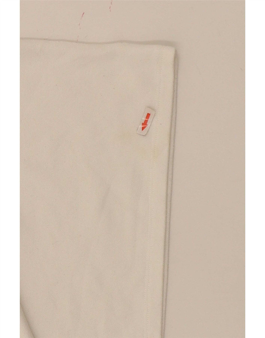 Champion Womens Oversized Crop Grafisk Top Langærmet UK 10 Small White