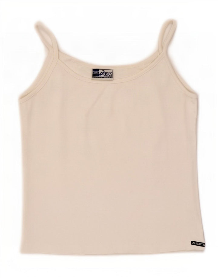 Asics Dame Cami Top UK 18 XL Hvid