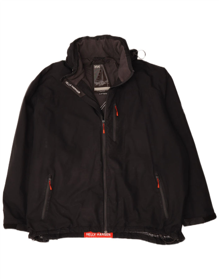 Helly Hansen Herre Grafisk Windbreaker Jacket UK 46 3XL Sort Polyester