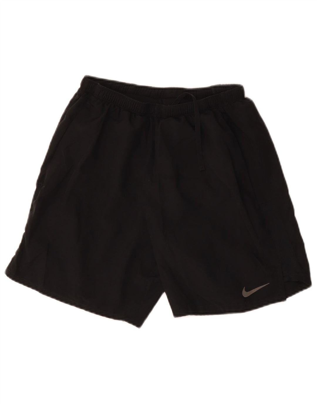 NIKE Dame Dri Fit Sportshorts UK 8 Small Black Polyester
