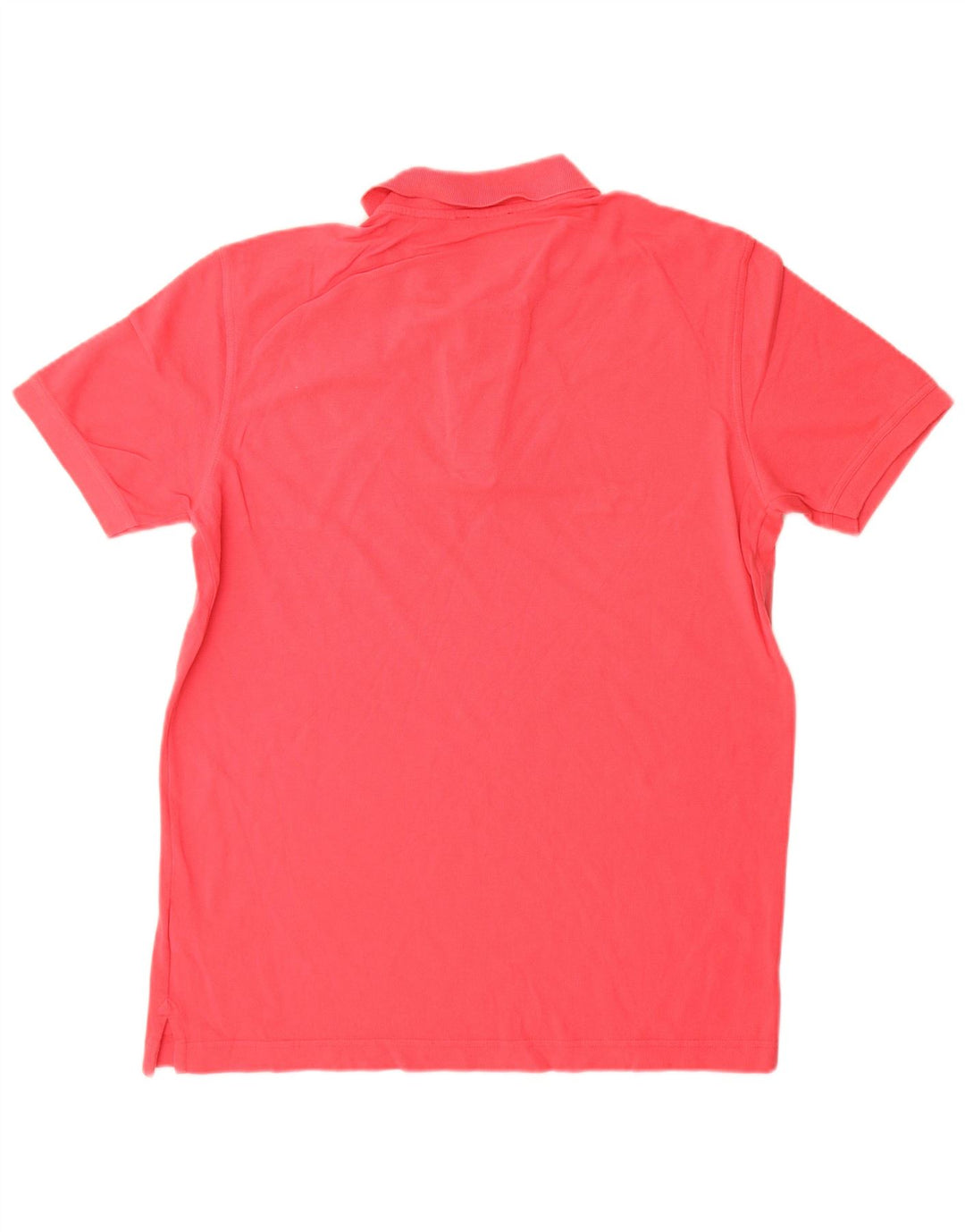 Benetton herre poloshirt Medium rød bomuld
