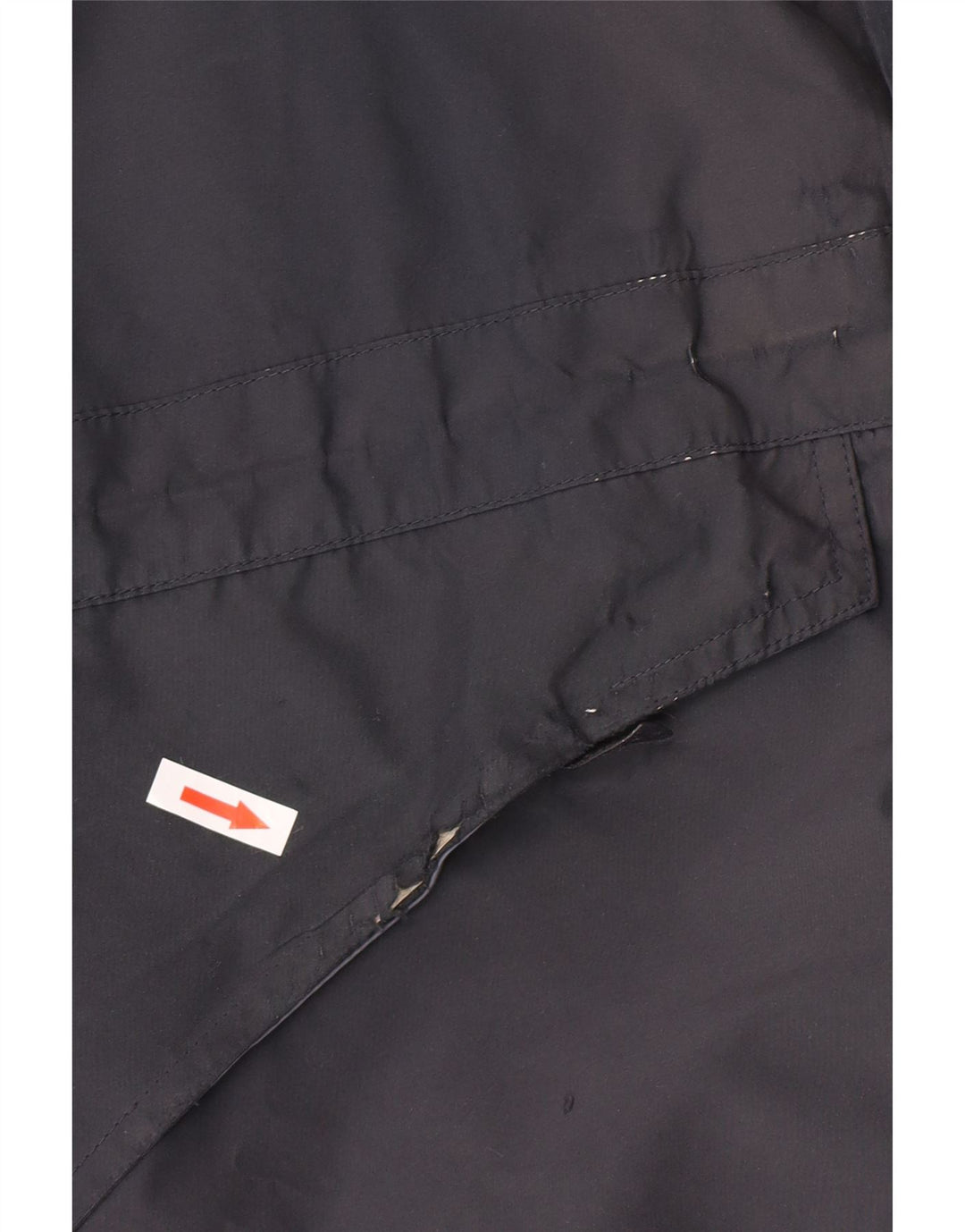 Berghaus Regnjakke med hætte til mænd UK 42 XL Navyblå polyester