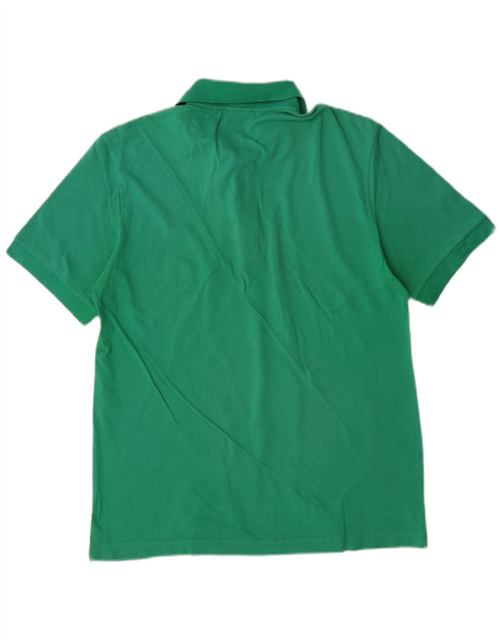 LACOSTE Poloshirt til mænd str. 5 Large Grøn bomuld