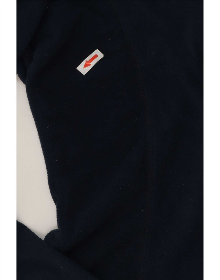 Columbia Herre lynlås hals fleece jumper stor marineblå polyester