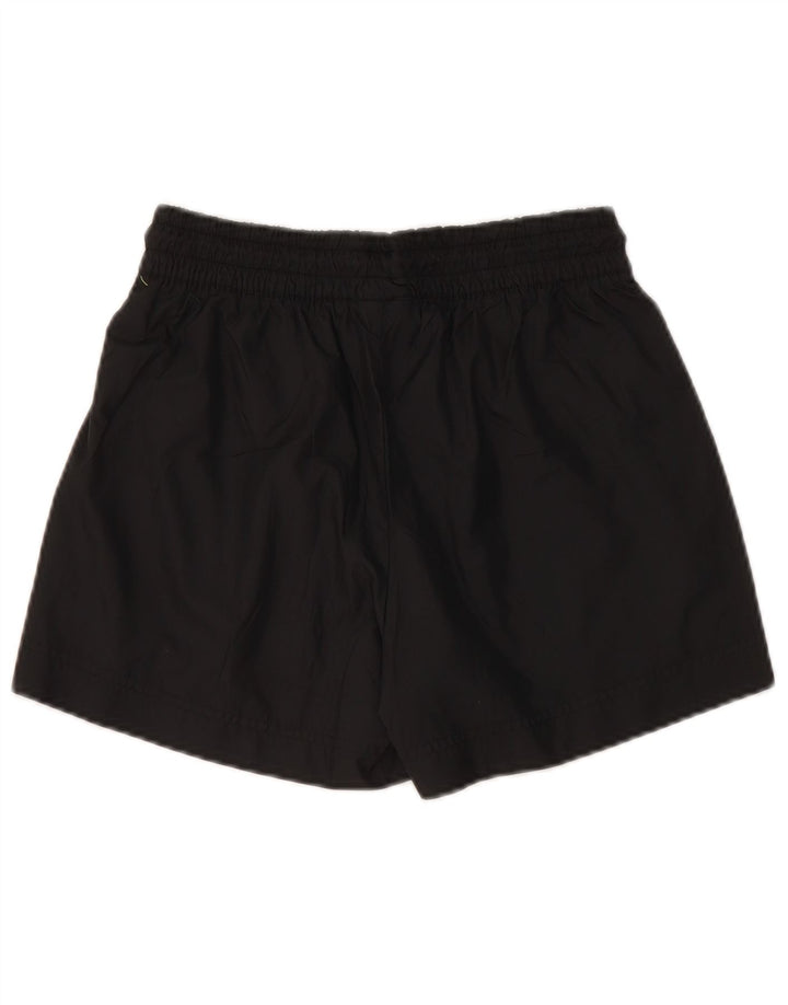 NIKE sportsshorts til kvinder UK 6 XS Sort Colourblock Polyester