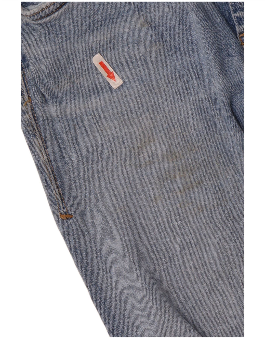 Zara Dame Distressed Skinny Jeans EU 40 Medium W30 L28 Blå