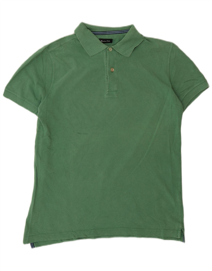 Massimo Dutti Herre Polo Shirt Medium Grøn