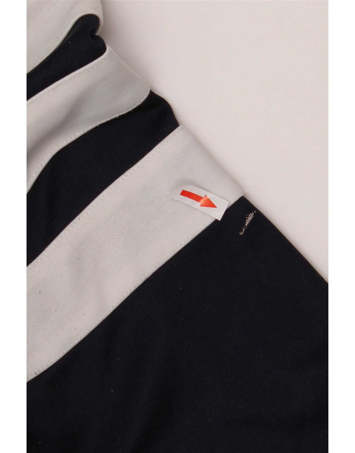 Adidas Grafisk træningsdragt topjakke til mænd Medium Navy Blue Colourblock
