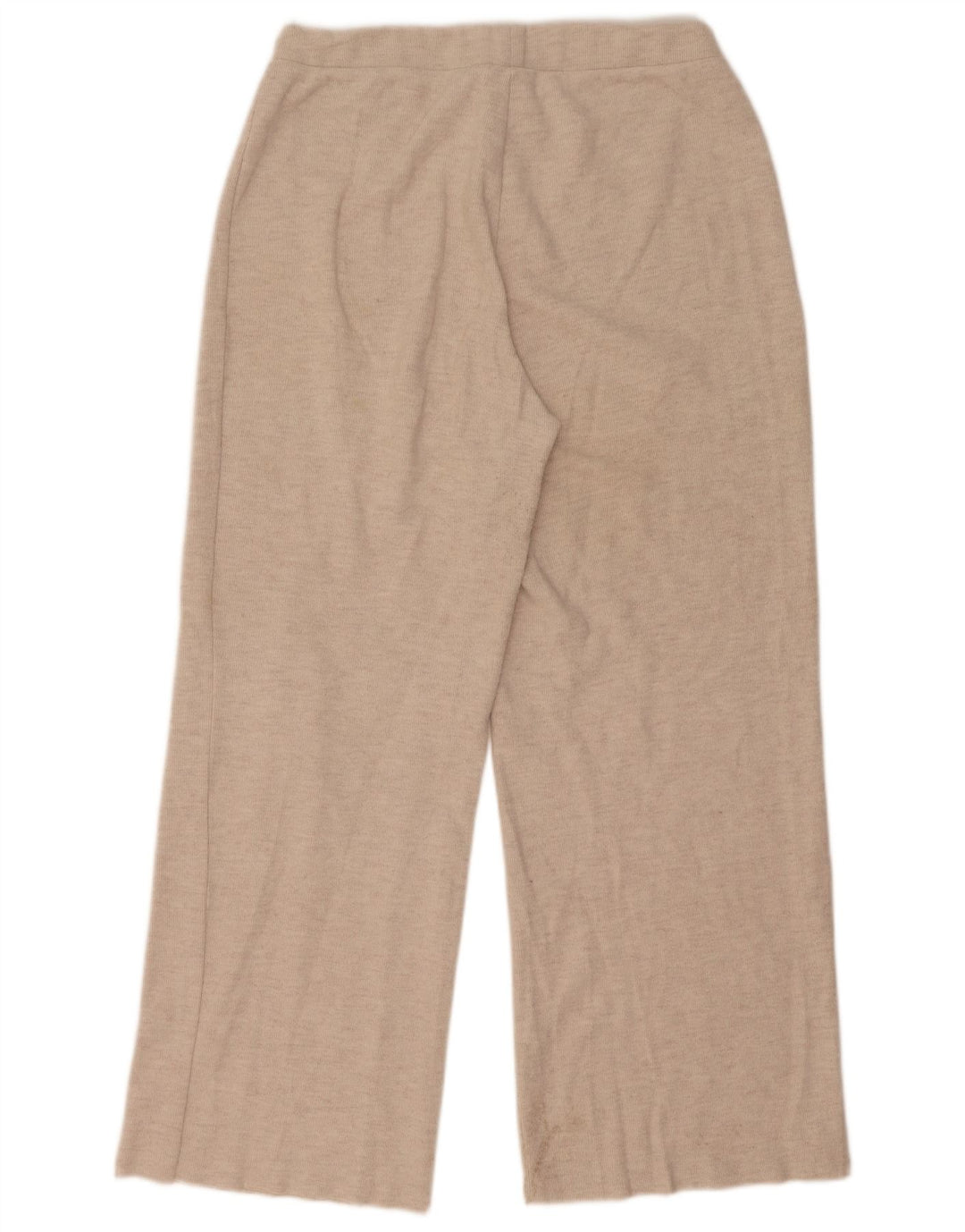 Zara Træningsdragtsbukser til kvinder UK 14 Large Beige Polyester
