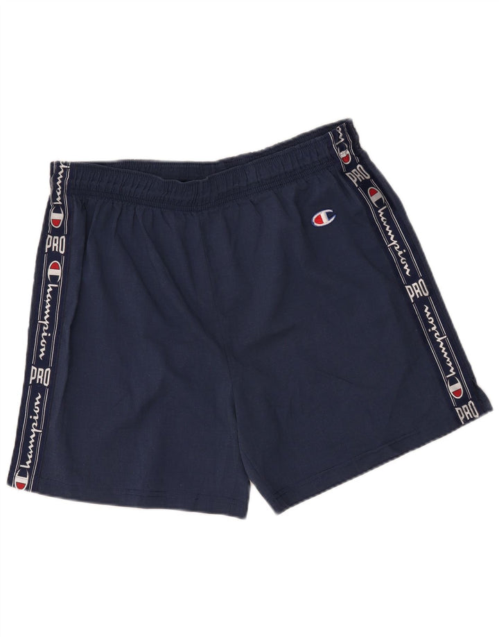 Champion Herre grafiske sportsshorts XL marineblå polyester