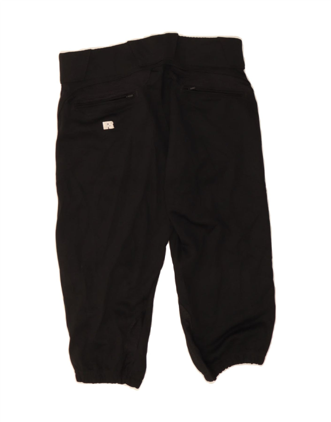 RUSSELL ATHLETIC Womens Capri Trousers UK 14 Medium W31 L18 Black Vintage Russell Athletic and Second-Hand Russell Athletic from Messina Hembry 