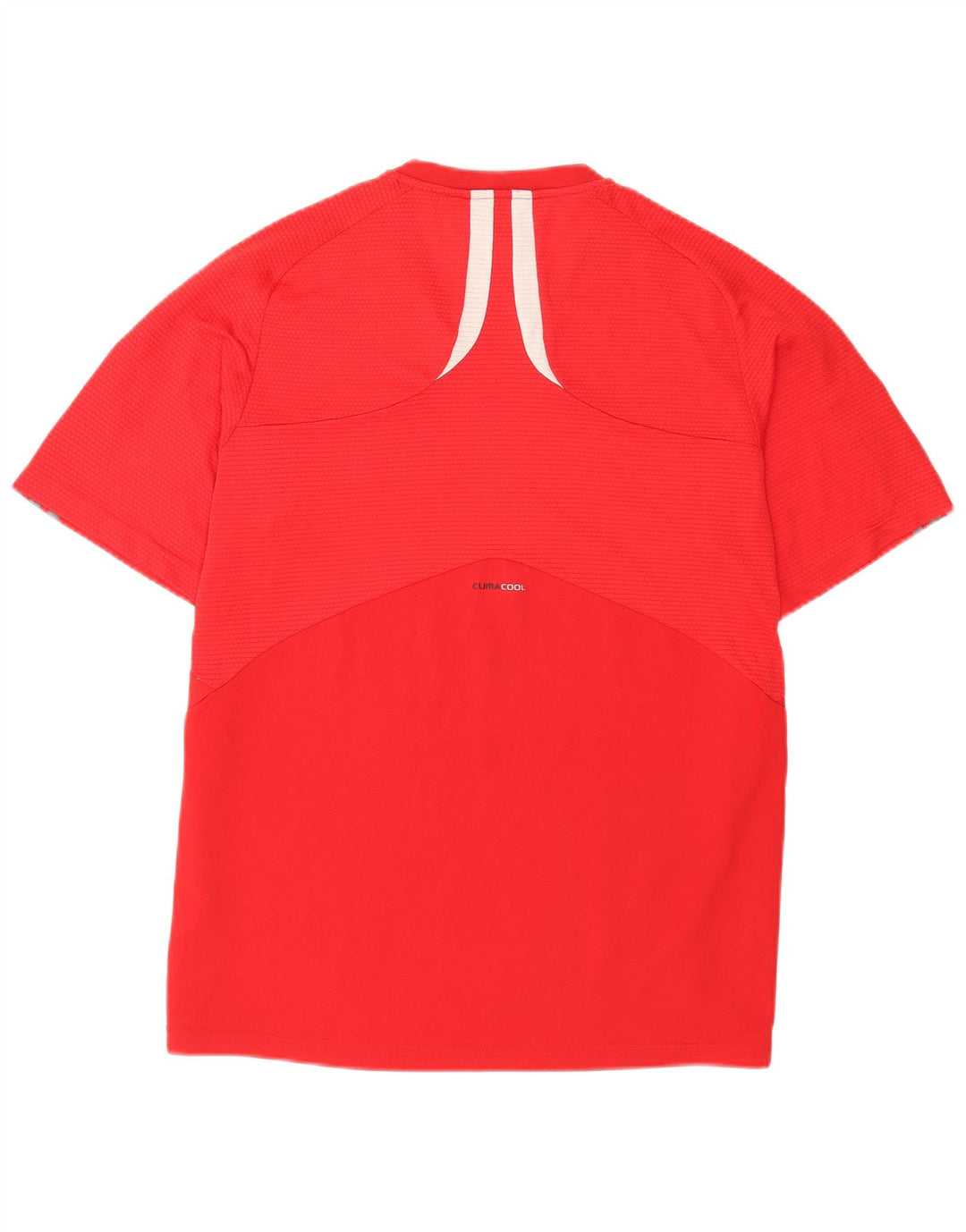 Adidas Kortærmet Regular T-Shirt Top Stor Rød Colourblock