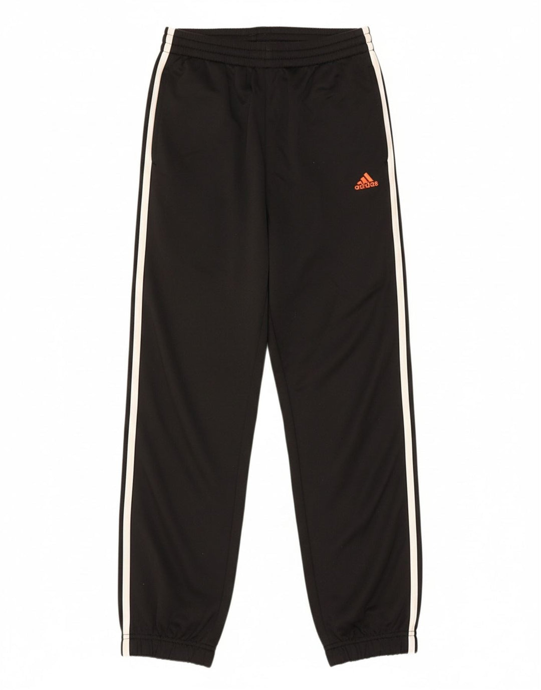 ADIDAS Boys Tracksuit Trousers Joggers 13-14 Years  Black Polyester