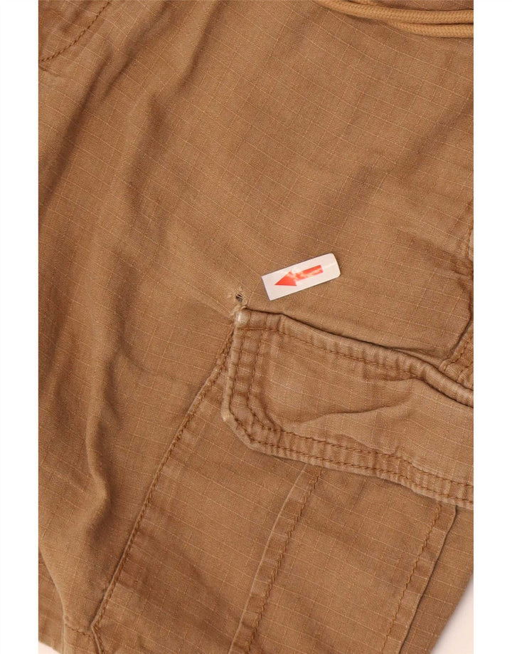 Abercrombie & Fitch Herre Cargo Shorts Medium W32 Brun hør