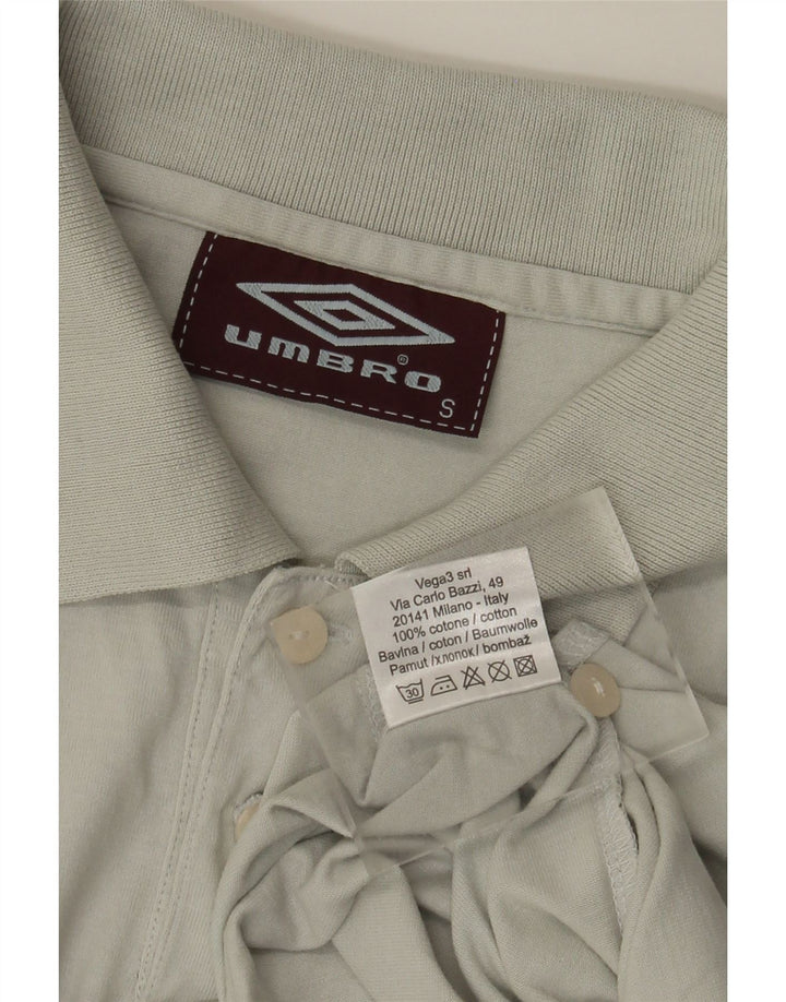 Umbro Herre Grafisk Polo Shirt Lille Grå Bomuld