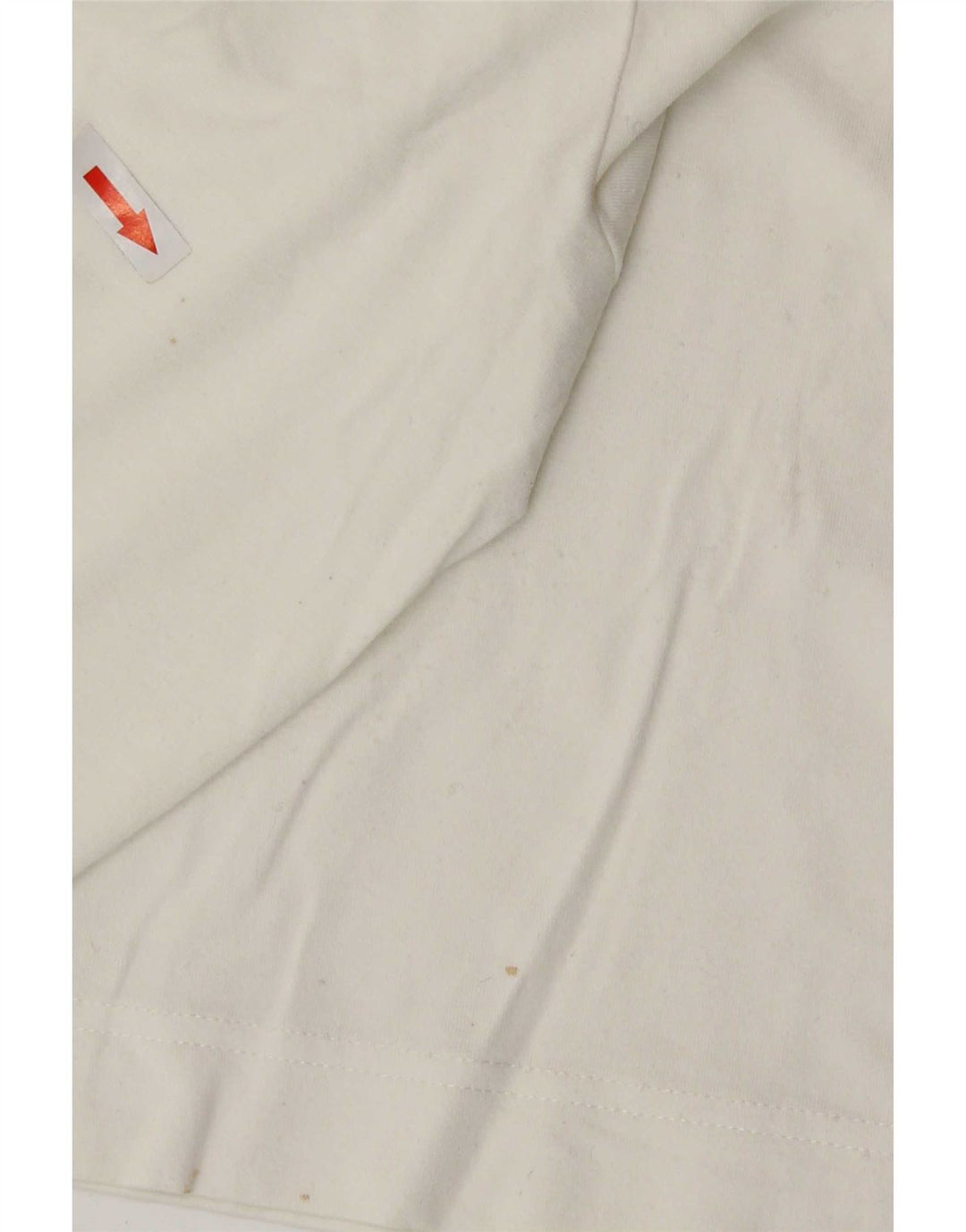 Luisa Spagnoli Dame T-Shirt Top UK 10 Small White Viscose