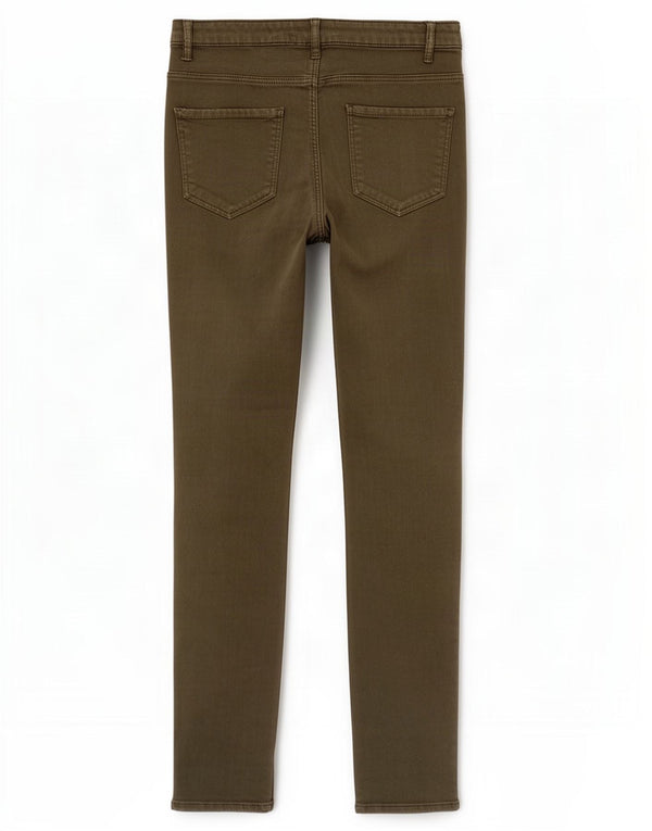 Zara Dame Skinny Jeans EU 40 Medium W30 L27 Khaki