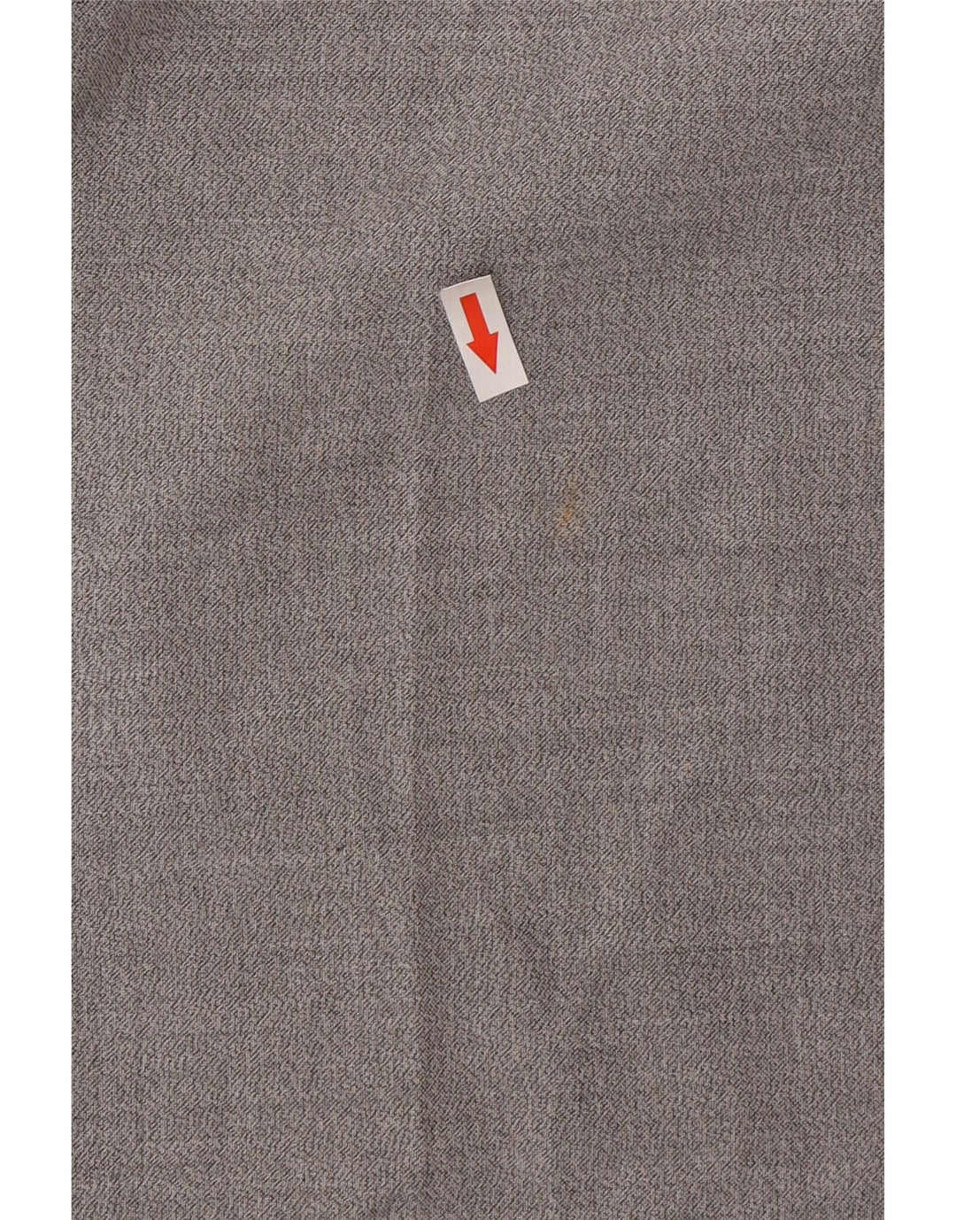 Zara Herre Slim Suit Bukser EU 46 XL W36 L33 Grå Polyester