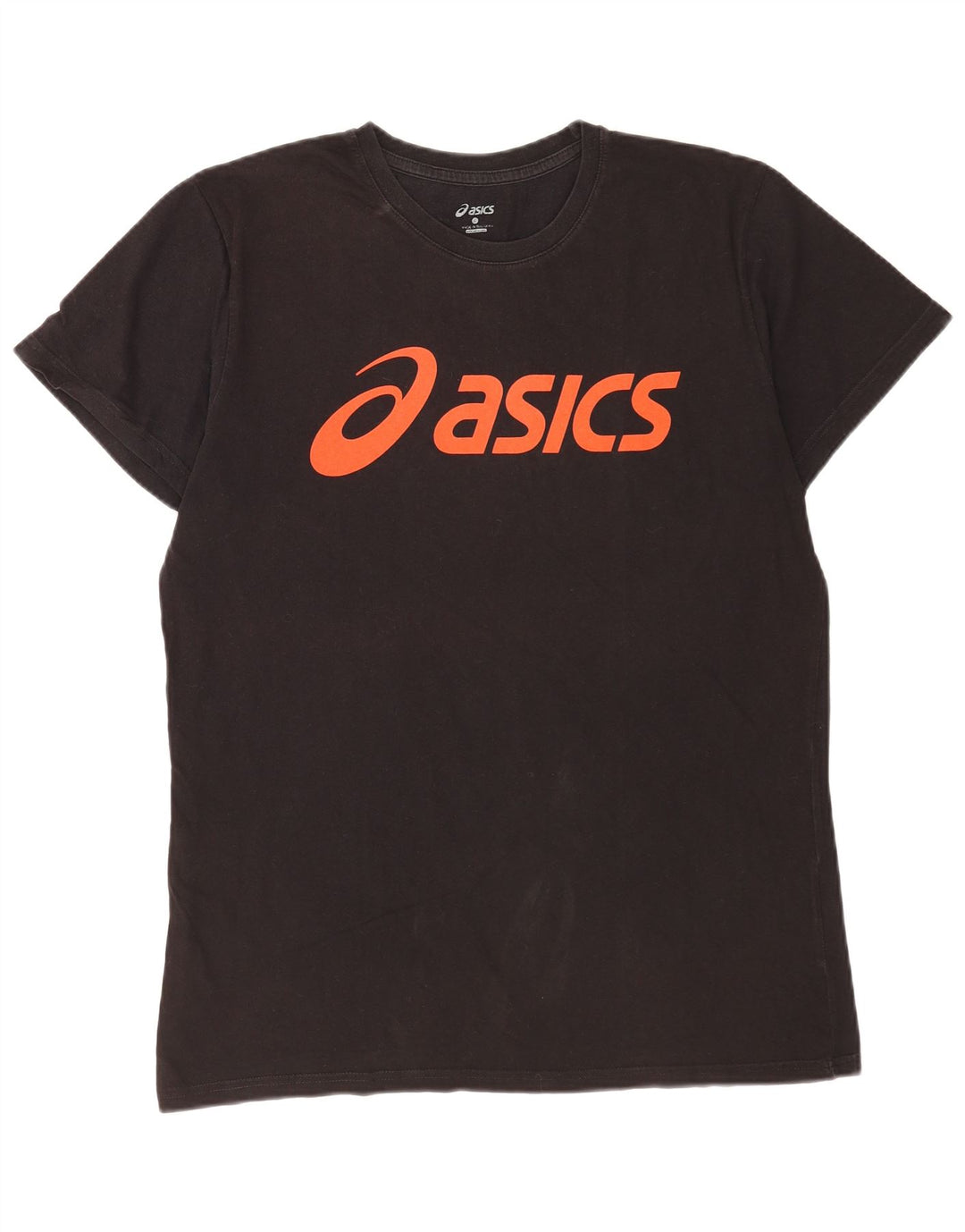 Asics Herre Grafisk T-Shirt Top Stor Sort