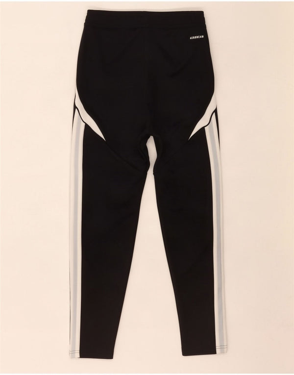 Adidas Boys Aeroready Tracksuit Bukser 9-10 år Sort Colourblock