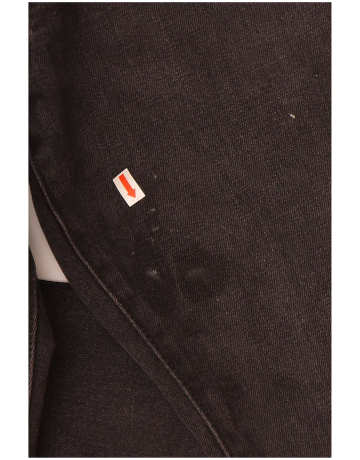 WRANGLER Herre Larston Slim Jeans W34 L30 Grå Bomuld