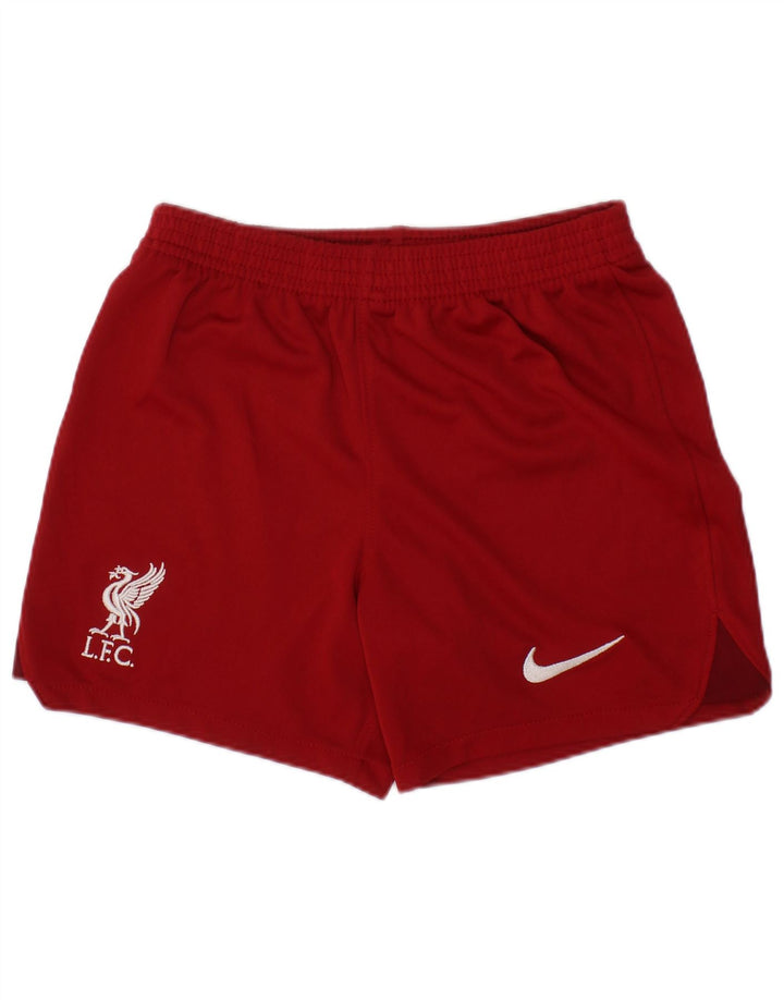 NIKE drenge Liverpool sportsshorts 10-11 år medium rød polyester