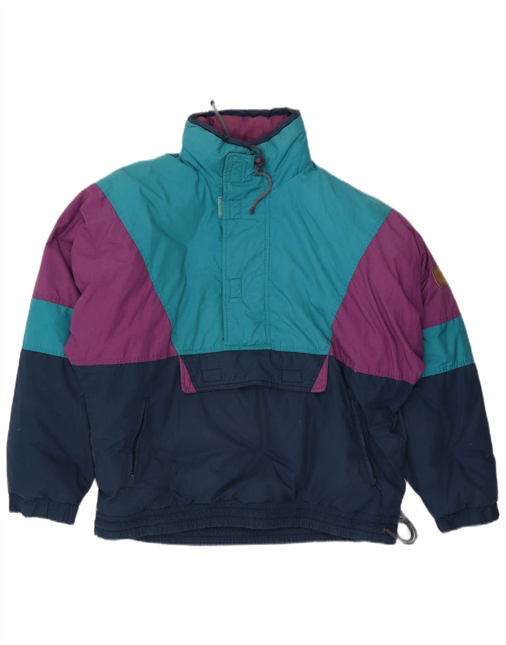 Anzoni Herre Loose Fit Skijakke UK 38 Medium Flerfarvet Colourblock