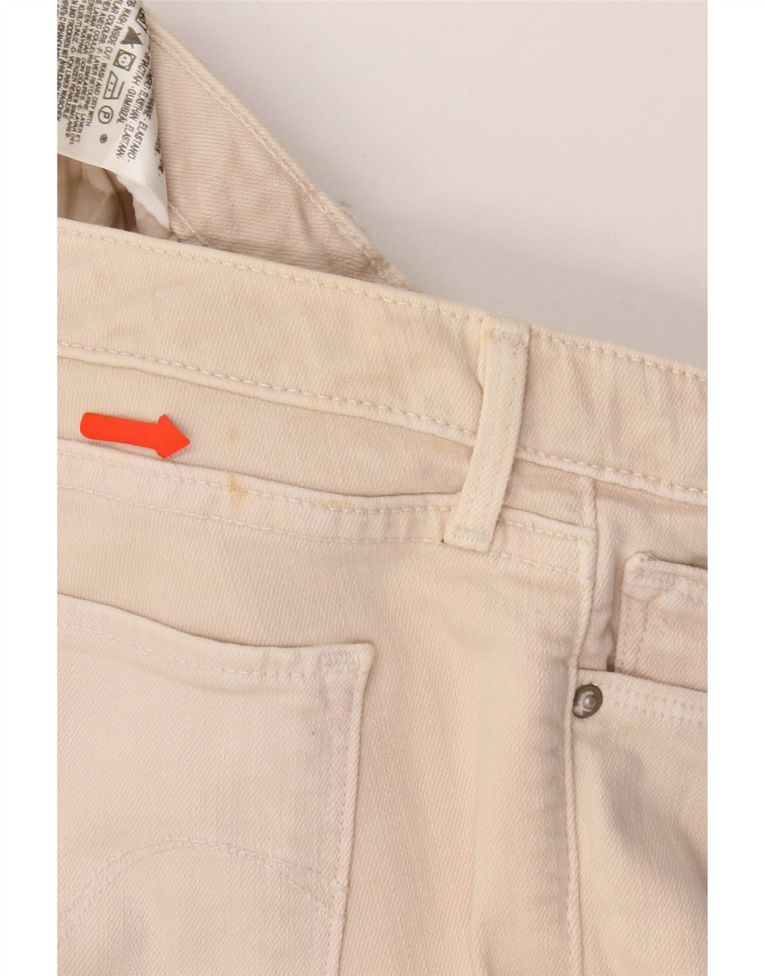 Levi's Skinny Jeans til mænd W29 L34 Beige Bomuld