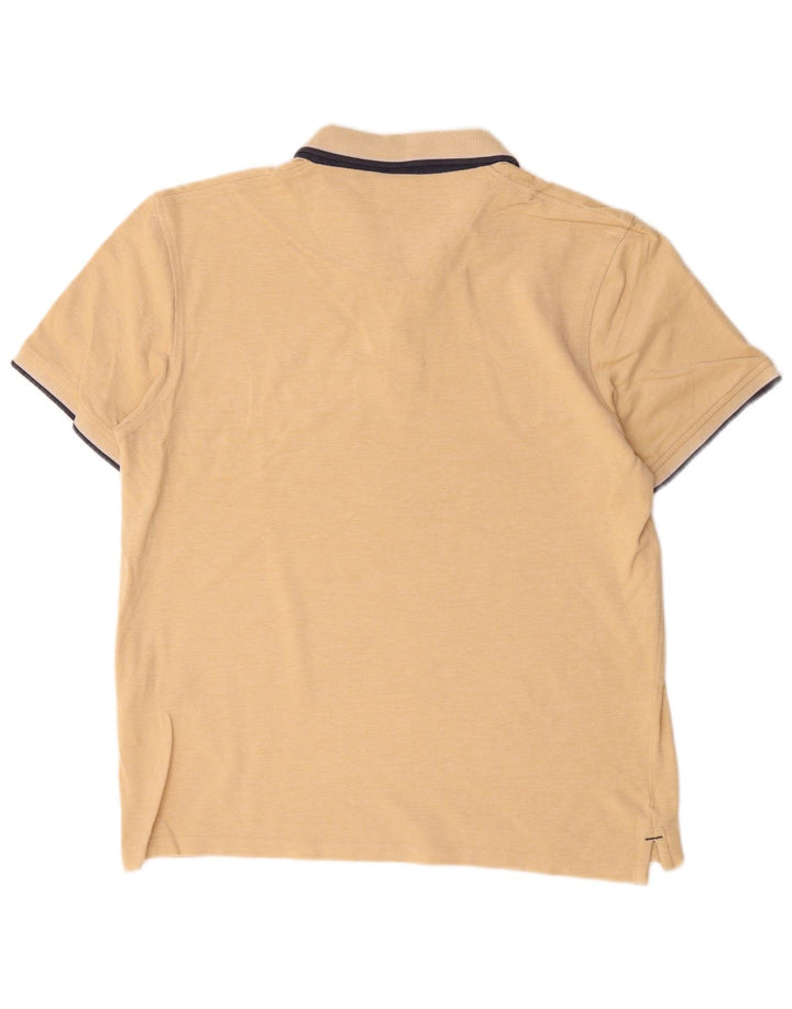 Jack & Jones herre poloshirt XL beige bomuld