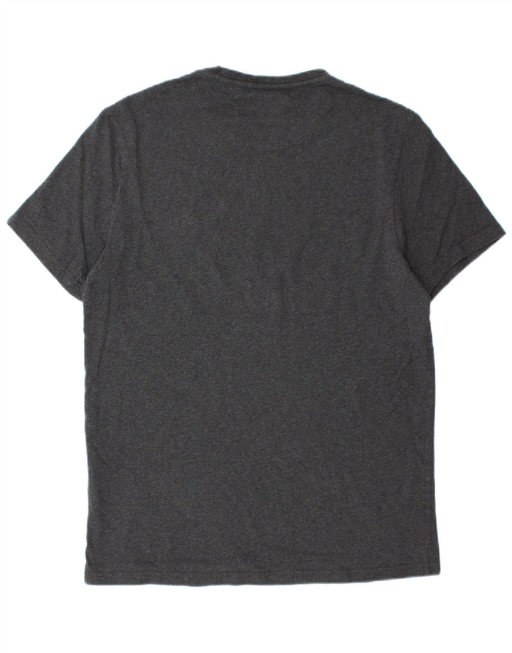 Lyle & Scott Herre T-Shirt Top Stor Grå Bomuld