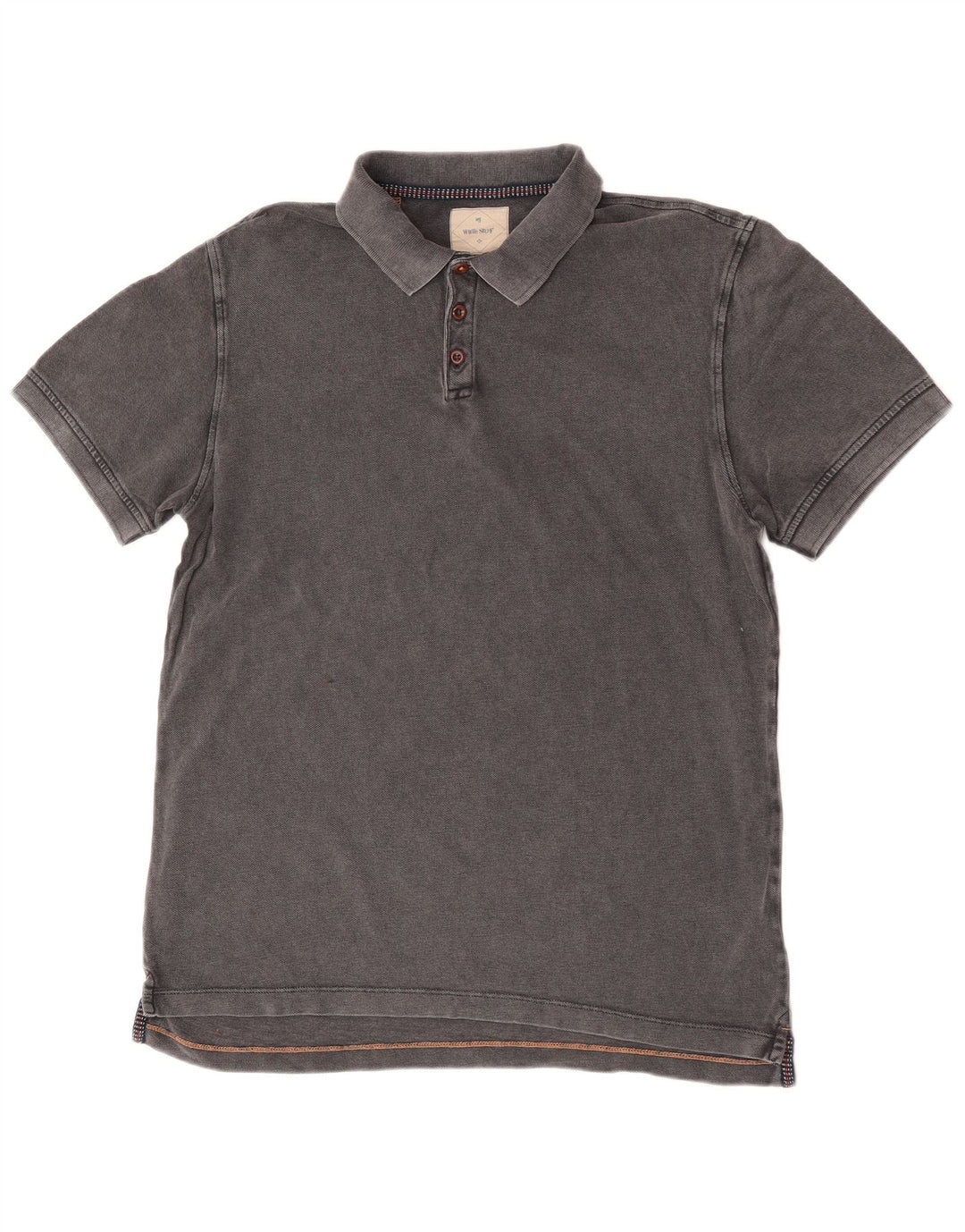 White Stuff Herre poloshirt Medium Grey Bomuld