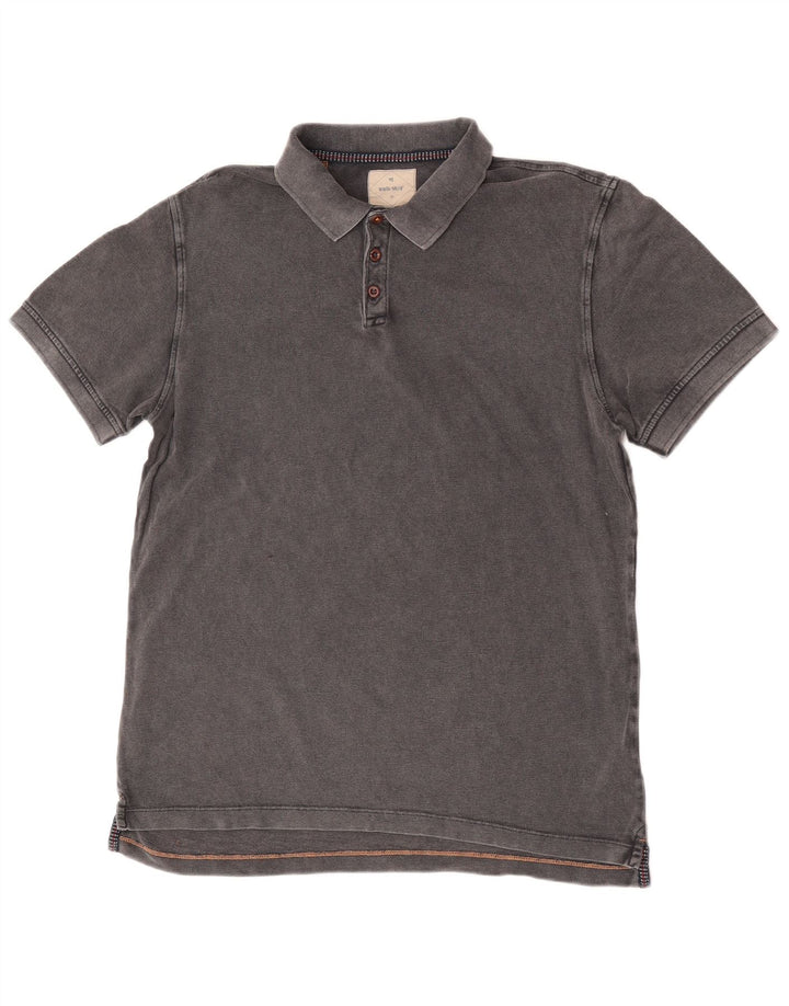 White Stuff Herre poloshirt Medium Grey Bomuld